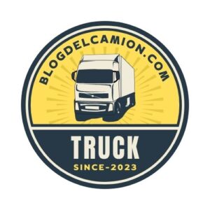 Retro Simple Truck Shipping and Delivery Badge Logo